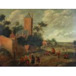 Attributed Joost Cornelis Droochsloot (1586-1666), A Village Scene