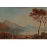 Anthony Vandyke Copley Fielding RWS (1787-1855), A Highland loch