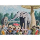 Charles Frederick Tunnicliffe (1901 - 1979), Elephant