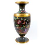 A French porcelain chinosierie vase