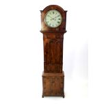 A Regency mahogany longcase clock