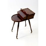 A mahogany cutlery stand, 19th century