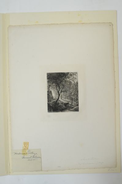 Samuel Palmer, etching - Image 2 of 3