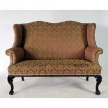 A Victorian two-seater settee