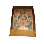 A thangka of Shakyamuni