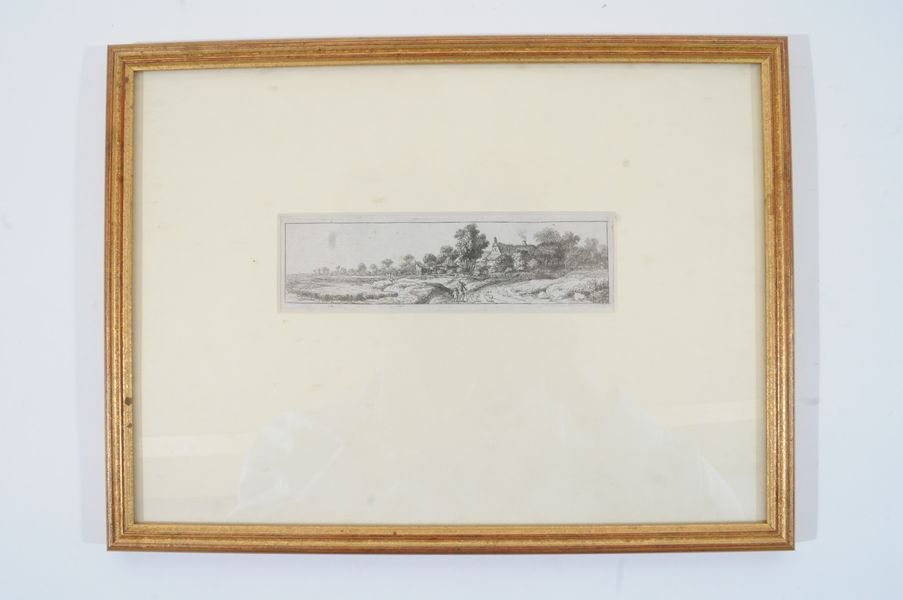 Antonie Waterloo, engraving - Image 3 of 4