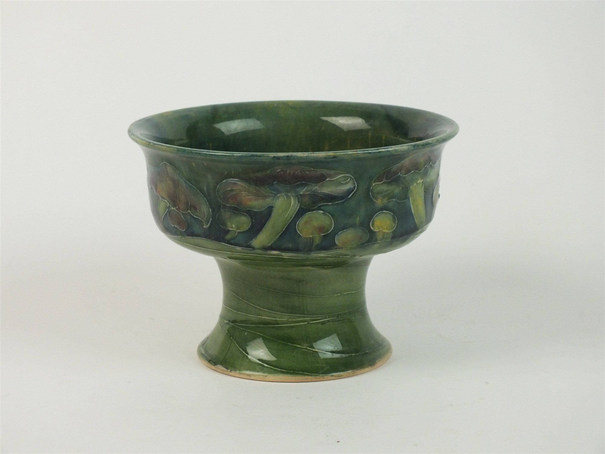 An Art Deco William Moorcroft 'Claremont' pattern bowl - Image 2 of 3