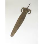 An Indonesian temple spear head, 17th/18th century,