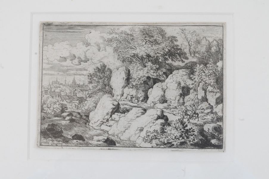 Allart Van Everdingen, engraving - Image 6 of 6