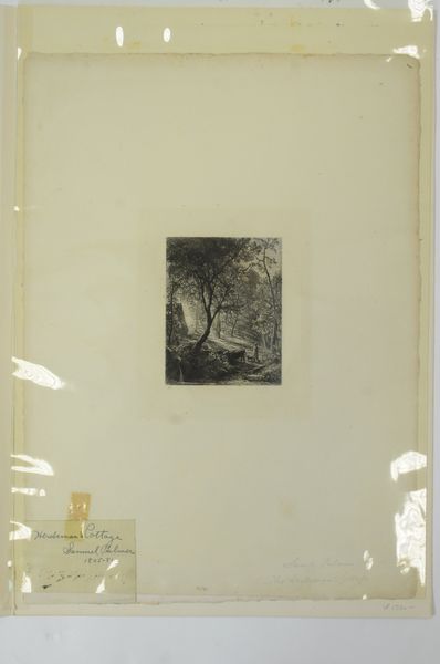 Samuel Palmer, etching - Image 3 of 3