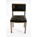 George VI Coronation chair stamped North & Son