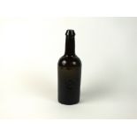An Oxford University sealed cylinder wine bottle