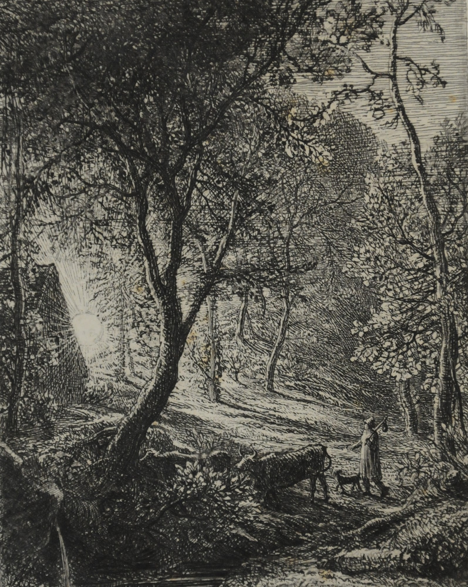 Samuel Palmer, etching