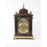 Eardley Norton: A George III mahogany and gilt brass mounted musical bracket clock