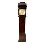 A George II walnut veneered longcase clock
