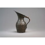 A Safavid Persian Bronze Ewer