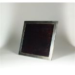 A silver mounted photograph frame