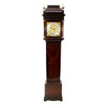 A George II walnut veneered longcase clock