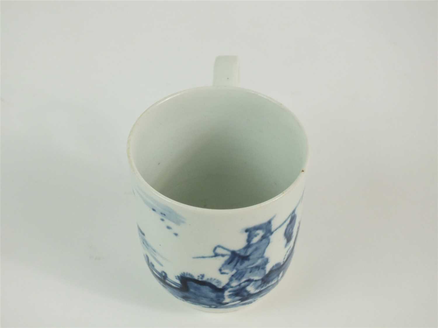 A rare Longton Hall coffee cup - Image 5 of 5