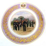 A Russian Imperial Factory plate, St. Petersburg