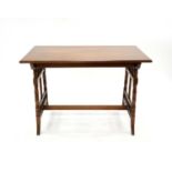 Collinson & Lock, a mahogany side table