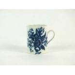 A Caughley mug in the Pine Cone pattern