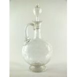 A Stevens and Williams decanter designed by Joshua Hodgetts