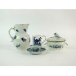 Group of English porcelain including Worcester