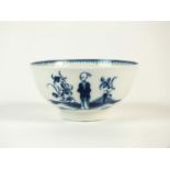 A Caughley 'Waiting Chinaman' bowl