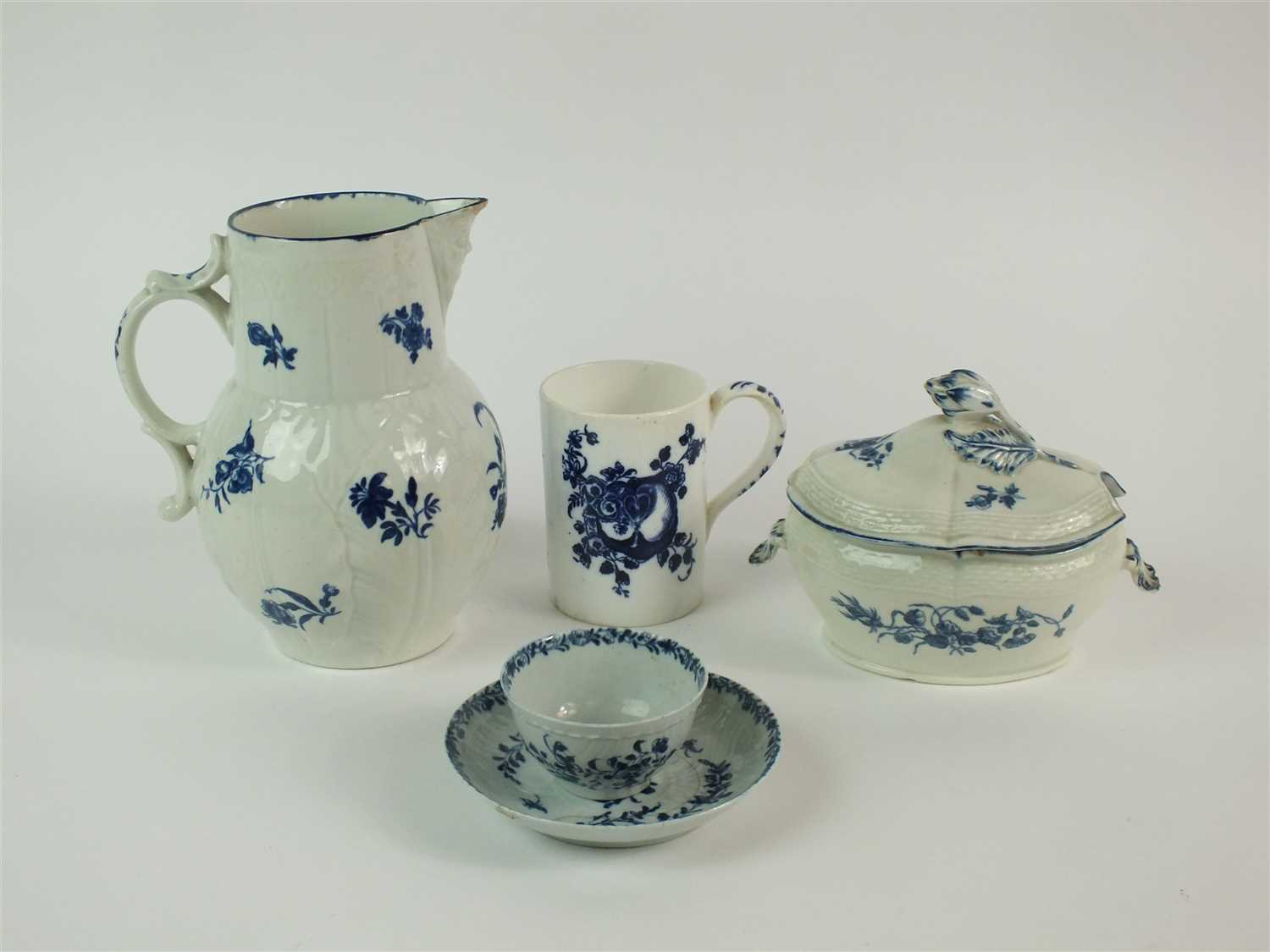 Group of English porcelain including Worcester - Image 2 of 2