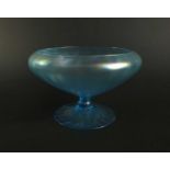 A John Walsh Walsh Vesta Venetian pedestal glass bowl