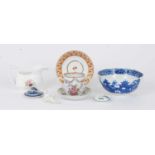Small group of English and Chinese porcelain