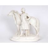 Minton parian figure of H.R.H Prince Alfred