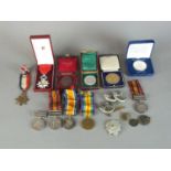 Boer War and WW1 medals