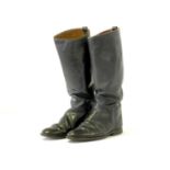 German Army WW2 leather 'Jack Boots'