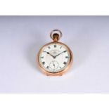 A Gentlemans Thomas Russell Pocket watch in 9ct Gold
