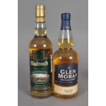 Bladnoch Single Lowland Malt 15 years (Distillery Label) Glen Moray Single Malt Whisky Round Box 40%