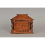A 19th century oak country house money box