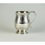 A William IV silver mug