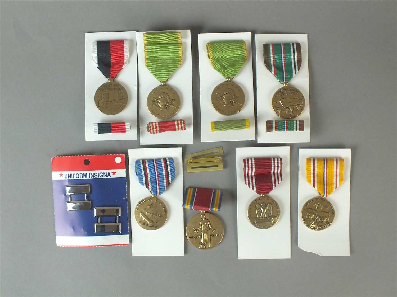 Group of US military medals