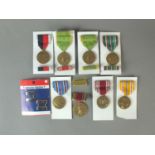 Group of US military medals