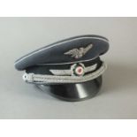 German Third Reich RLB visor cap - for repairs