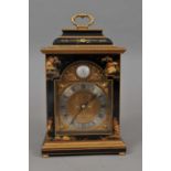 An Elliott bracket clock in the 18th century style signed Boodle & Dunthorne