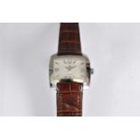 A Gentlemans Baume & Mercier Curvex Wristwatch