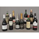 9 bottles to include Champagne, Port & Sherry