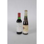 Half Bottle Box Chateau Fourcas Dupre 1978 Listrac-Medoc 2 half-bottles (one no foil) Chateau