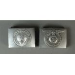 Two German belt buckles