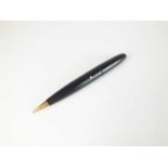 A Dunhill London White Spot and 9ct gold propelling pencil