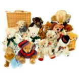 Quantity of Collectable Merrythought Teddy Bears (14)
