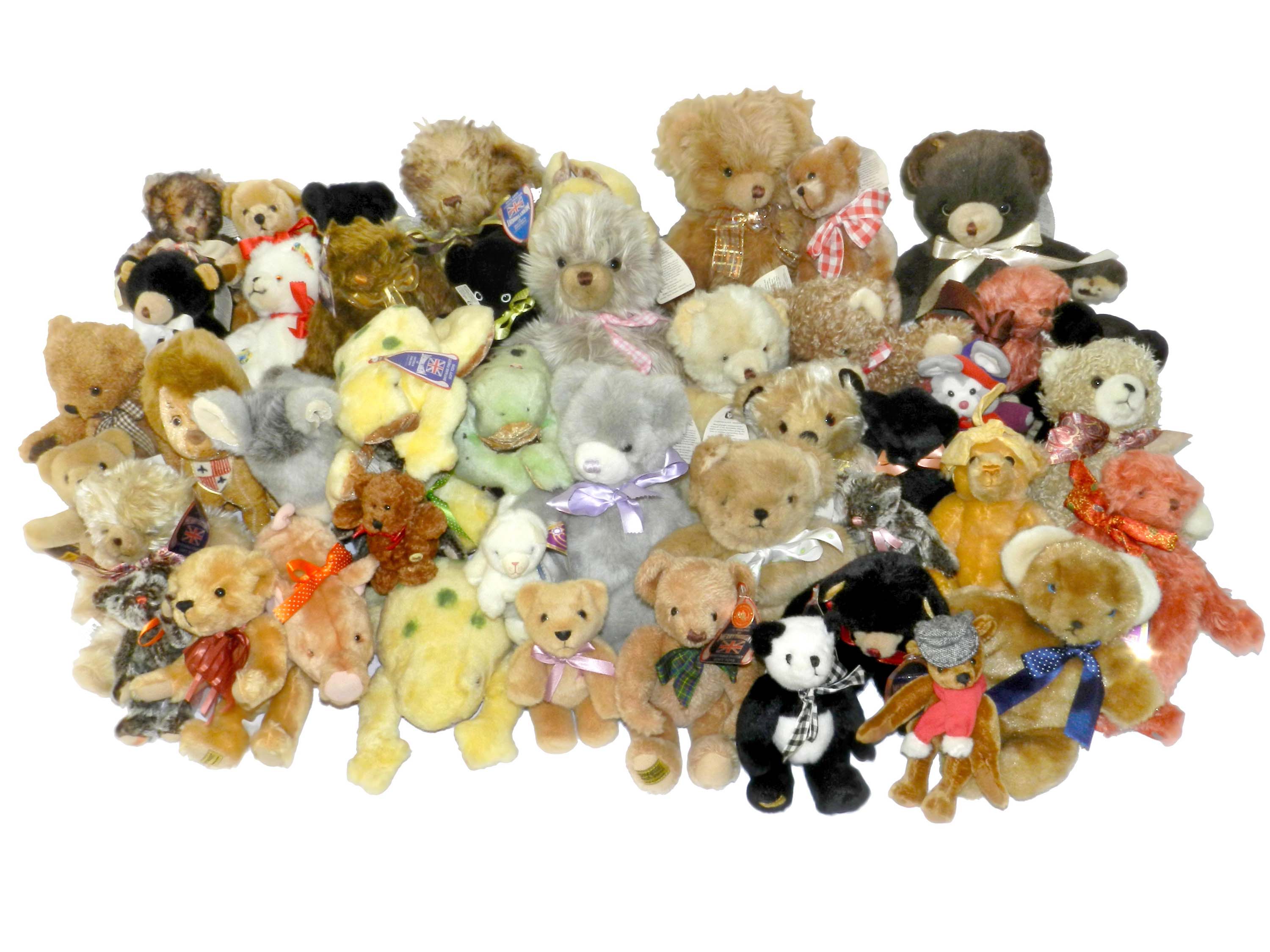 Quantity of Merrythought Teddy Bears and plush toys (39)